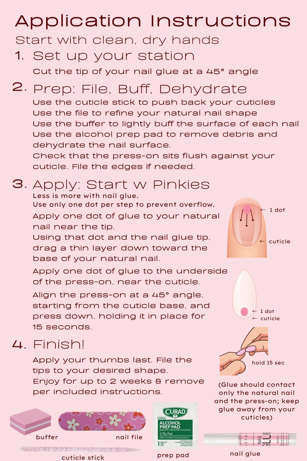How to apply your nailz