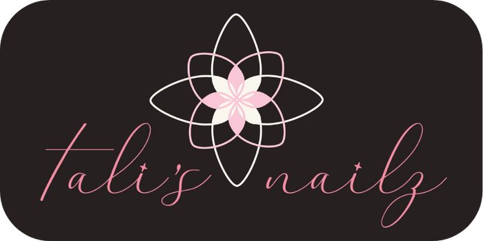 Tali's Nailz Logo Black