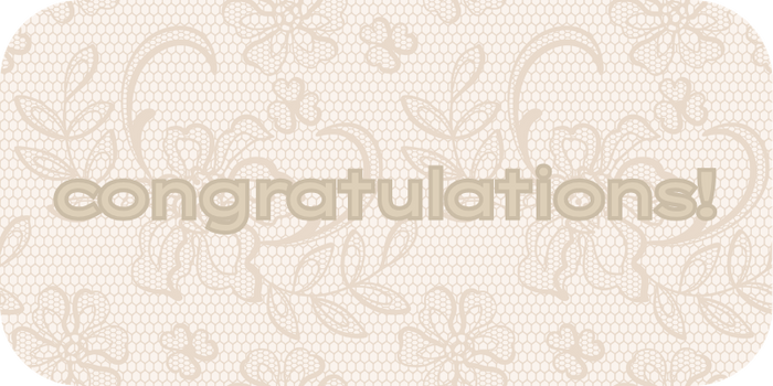 Congratulations
