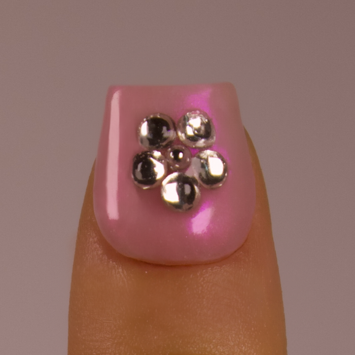 coffin short nails