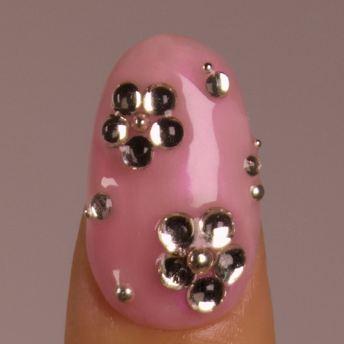 oval long nails